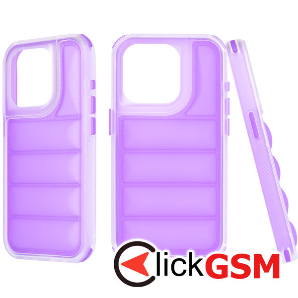 Techsuit - Wave Shield - iPhone 15 Pro - Violet