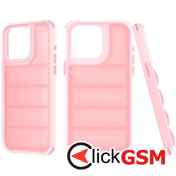 Techsuit - Wave Shield - iPhone 15 Pro Max - Pink