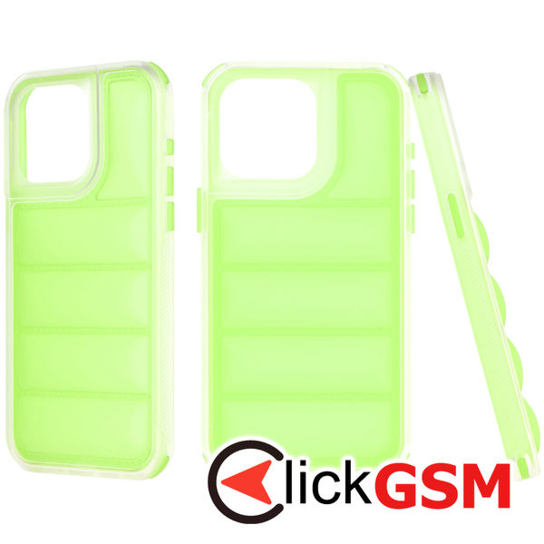Techsuit - Wave Shield - iPhone 15 Pro Max - Green