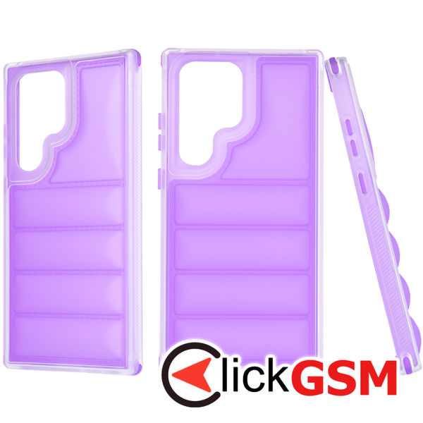 Techsuit - Wave Shield - Samsung Galaxy S23 Ultra - Violet
