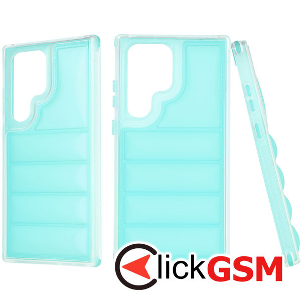Techsuit - Wave Shield - Samsung Galaxy S23 Ultra - Turquoise