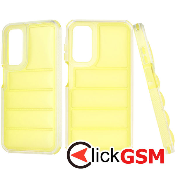 Techsuit - Wave Shield - Samsung Galaxy A15 4G / A15 5G - Yellow
