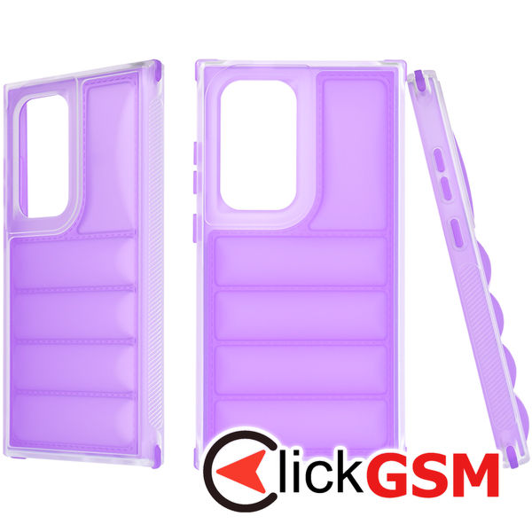 Techsuit - Wave Shield - Samsung Galaxy S24 Ultra - Violet