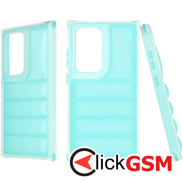Techsuit - Wave Shield - Samsung Galaxy S24 Ultra - Turquoise