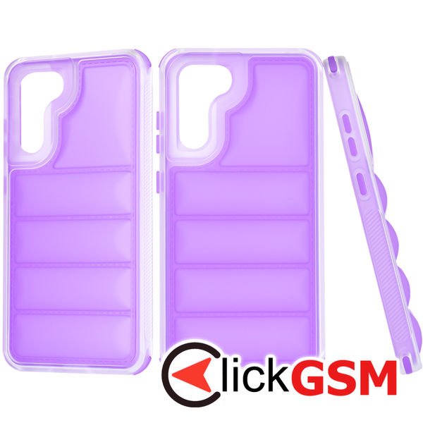 Techsuit - Wave Shield - Samsung Galaxy S21 FE 5G - Violet