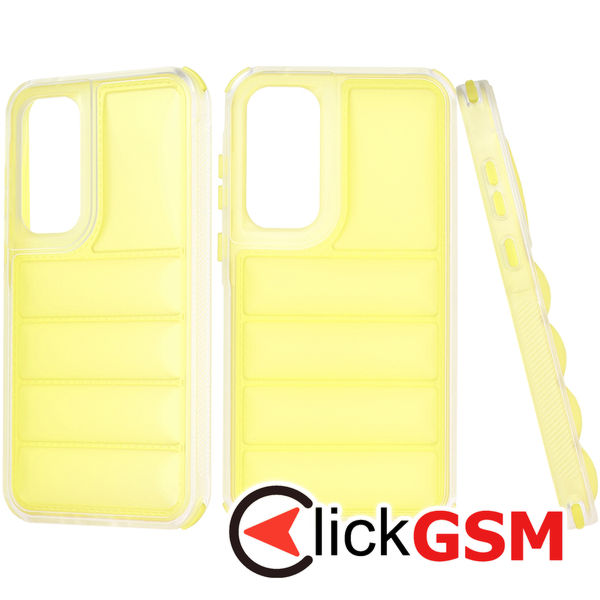 Techsuit - Wave Shield - Samsung Galaxy A35 5G - Yellow