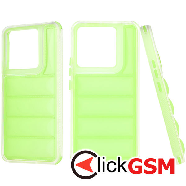 Techsuit - Wave Shield - Xiaomi Redmi Note 13 Pro 5G / Poco X6 - Green