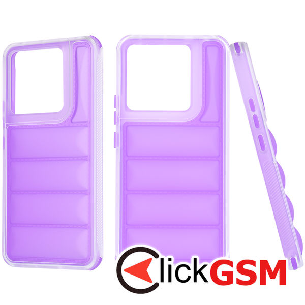 Techsuit - Wave Shield - Xiaomi Redmi Note 13 Pro 5G / Poco X6 - Violet