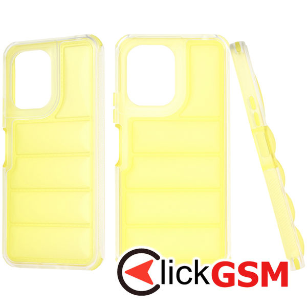 Techsuit - Wave Shield - Xiaomi Redmi 13C 4G / 13C 5G / Poco M6 / C65 - Yellow