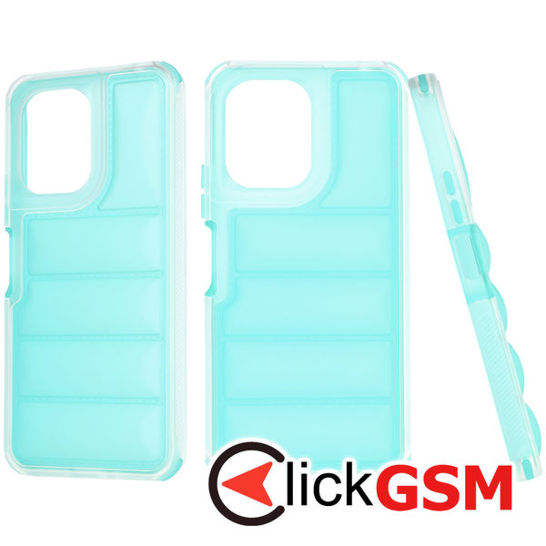 Techsuit - Wave Shield - Xiaomi Redmi 13C 4G / 13C 5G / Poco M6 / C65 - Turquoise