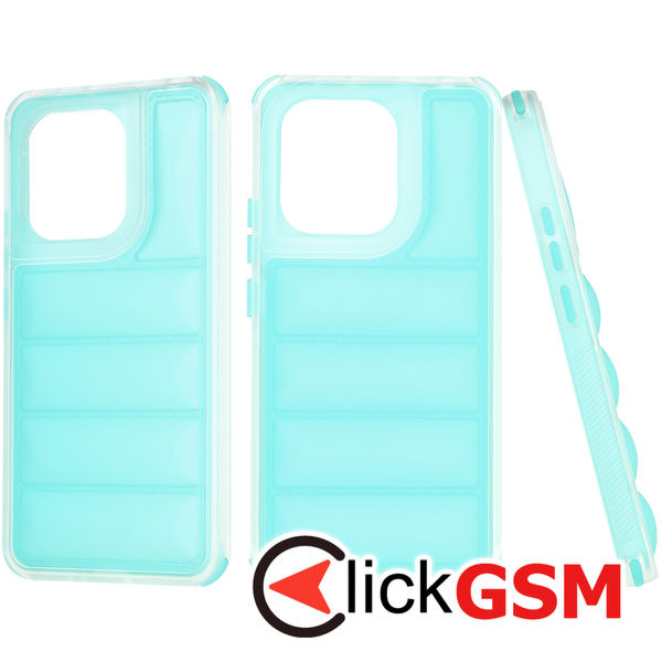 Techsuit - Wave Shield - Xiaomi Redmi Note 13 4G - Turquoise