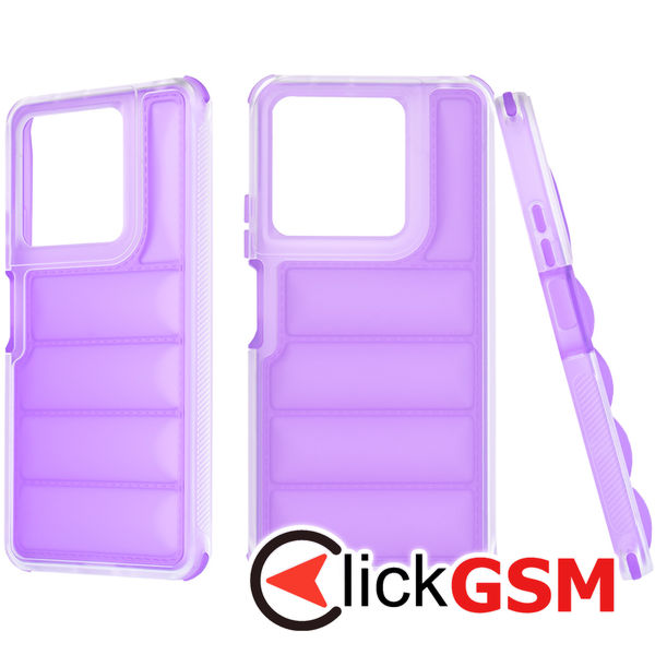Techsuit - Wave Shield - Xiaomi Redmi Note 13 5G - Violet