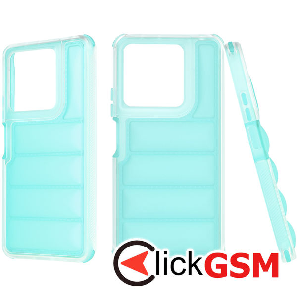 Techsuit - Wave Shield - Xiaomi Redmi Note 13 5G - Turquoise
