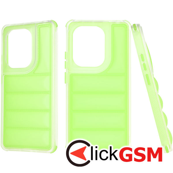 Techsuit - Wave Shield - Xiaomi Redmi Note 13 Pro 4G / Poco M6 Pro 4G - Green