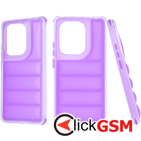 Techsuit - Wave Shield - Xiaomi Redmi Note 13 Pro 4G / Poco M6 Pro 4G - Violet