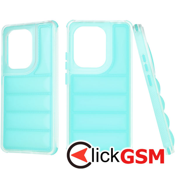 Techsuit - Wave Shield - Xiaomi Redmi Note 13 Pro 4G / Poco M6 Pro 4G - Turquoise