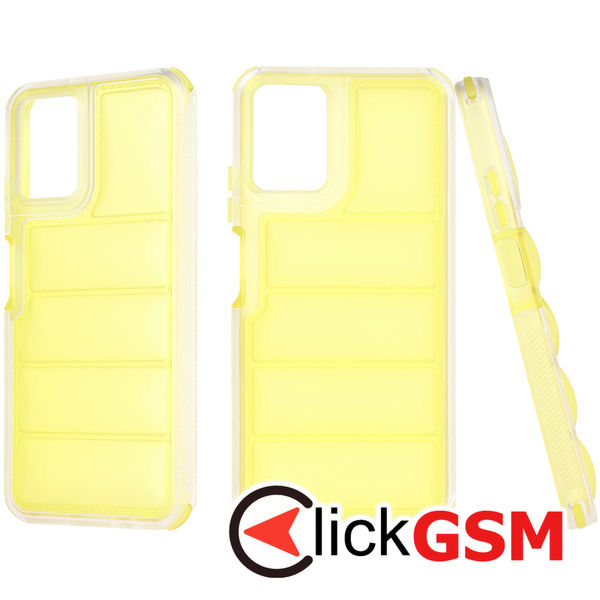 Techsuit - Wave Shield - Motorola Moto G34 - Yellow