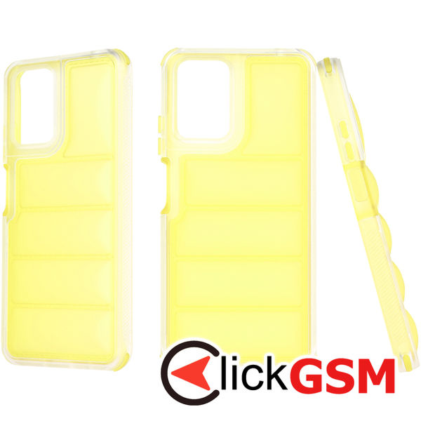 Techsuit - Wave Shield - Motorola Moto G04 / Moto G04s / Moto G24 - Yellow