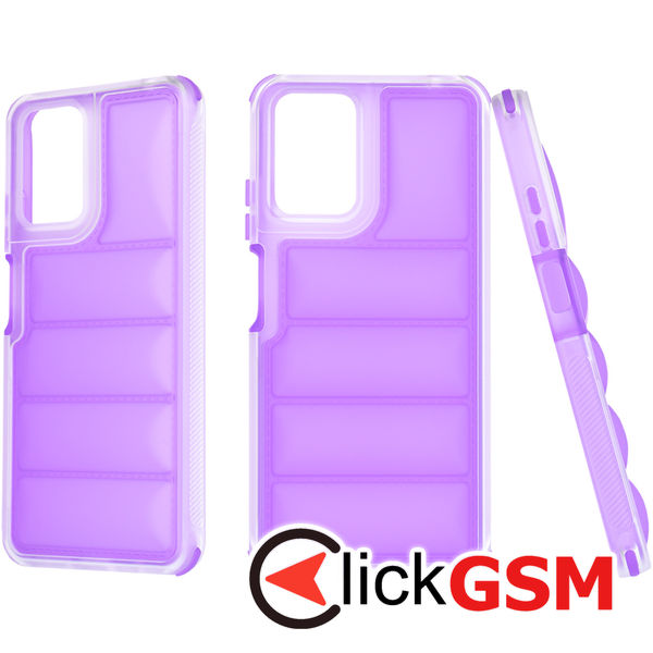 Techsuit - Wave Shield - Motorola Moto G04 / Moto G04s / Moto G24 - Violet