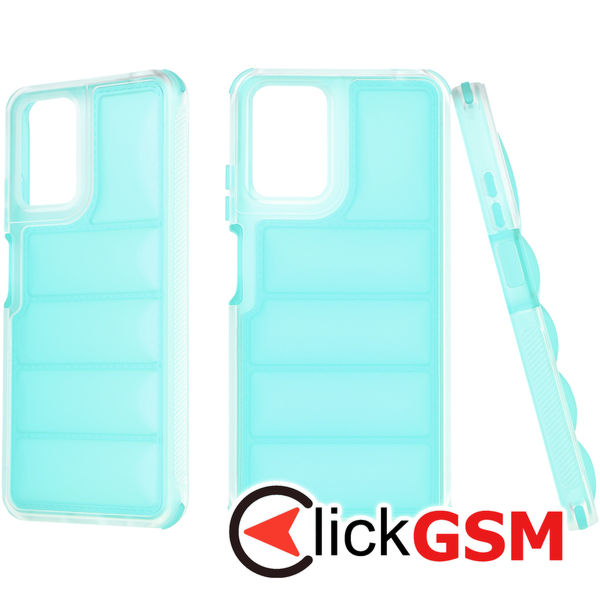 Techsuit - Wave Shield - Motorola Moto G04 / Moto G04s / Moto G24 - Turquoise