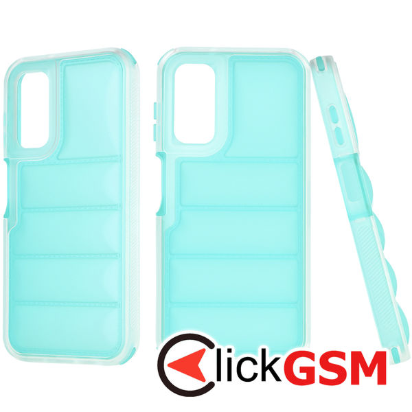 Techsuit - Wave Shield - Samsung Galaxy A14 4G / A14 5G - Turquoise