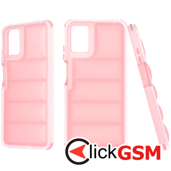 Techsuit - Wave Shield - Motorola Moto E22 / Moto E22i - Pink