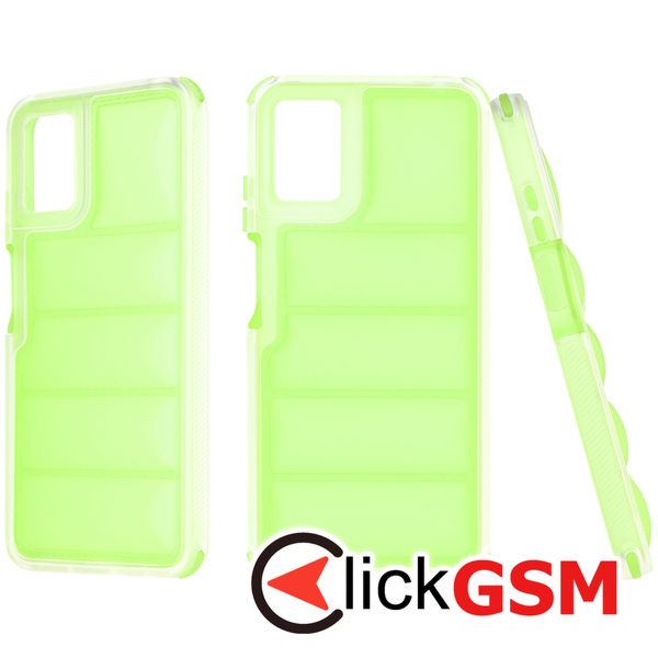 Techsuit - Wave Shield - Motorola Moto E22 / Moto E22i - Green