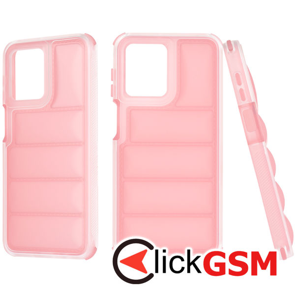 Techsuit - Wave Shield - Motorola Moto G54 - Pink