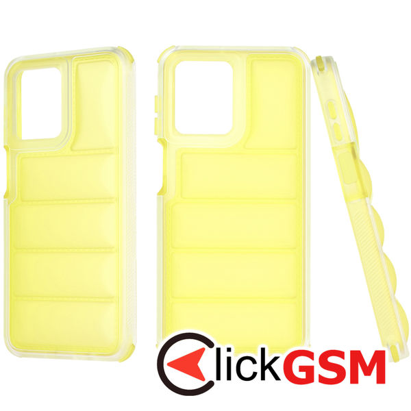 Techsuit - Wave Shield - Motorola Moto G54 - Yellow