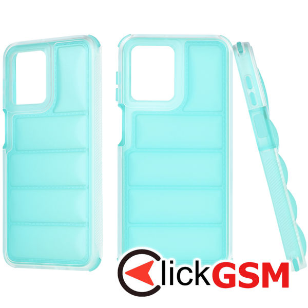 Techsuit - Wave Shield - Motorola Moto G54 - Turquoise