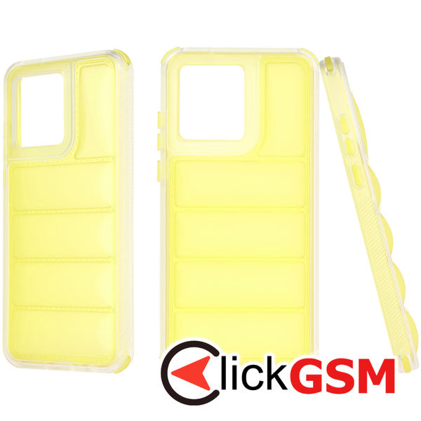 Techsuit - Wave Shield - Motorola Moto G84 - Yellow