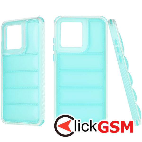 Techsuit - Wave Shield - Motorola Moto G84 - Turquoise