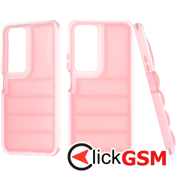 Techsuit - Wave Shield - Honor X7b / X7b 5G / 90 SMART - Pink