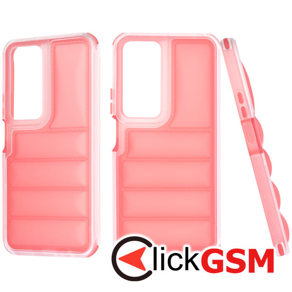 Techsuit - Wave Shield - Honor X7b / X7b 5G / 90 SMART - Red