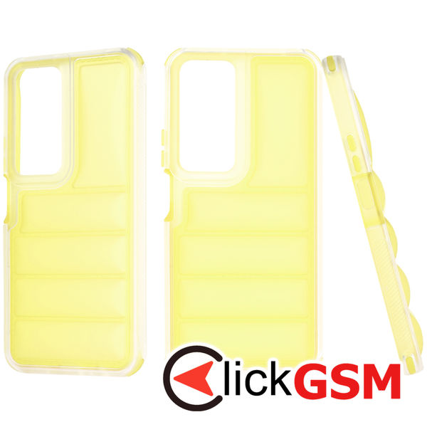 Techsuit - Wave Shield - Honor X7b / X7b 5G / 90 SMART - Yellow