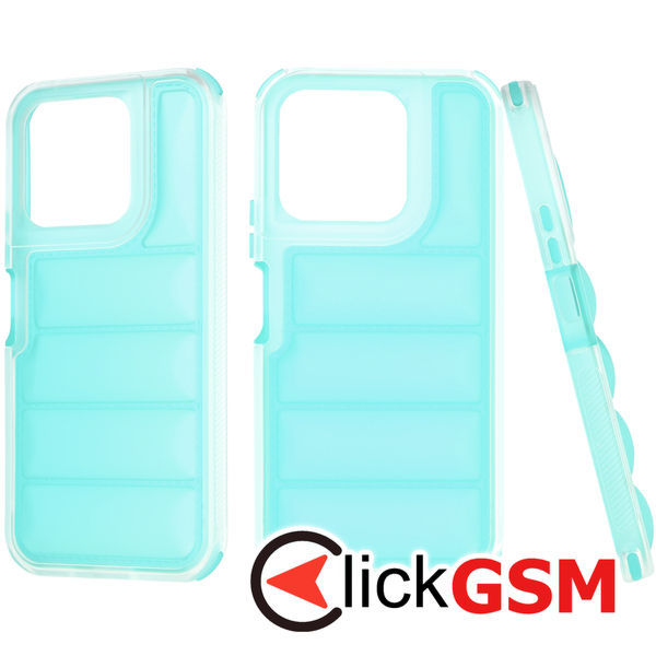Techsuit - Wave Shield - Honor X8b - Turquoise