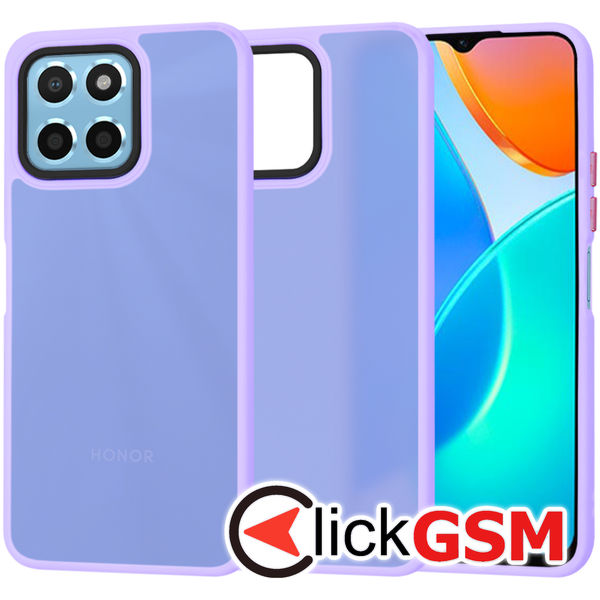 Techsuit - HaloFrost Series - Honor X6 / X8 5G / 70 Lite - Light Purple