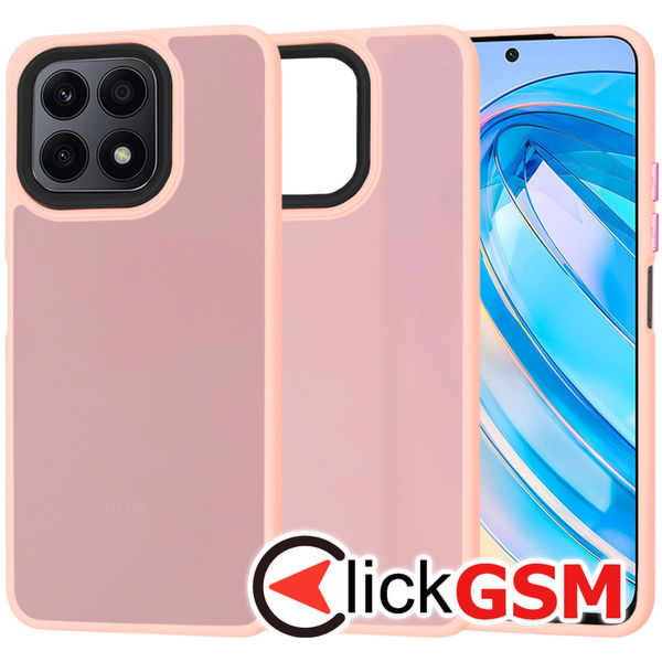 Techsuit - HaloFrost Series - Honor X8a - Pink