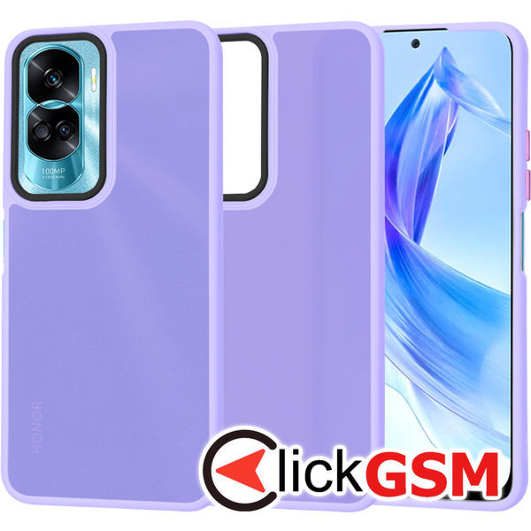 Techsuit - HaloFrost Series - Honor 90 Lite - Light Purple