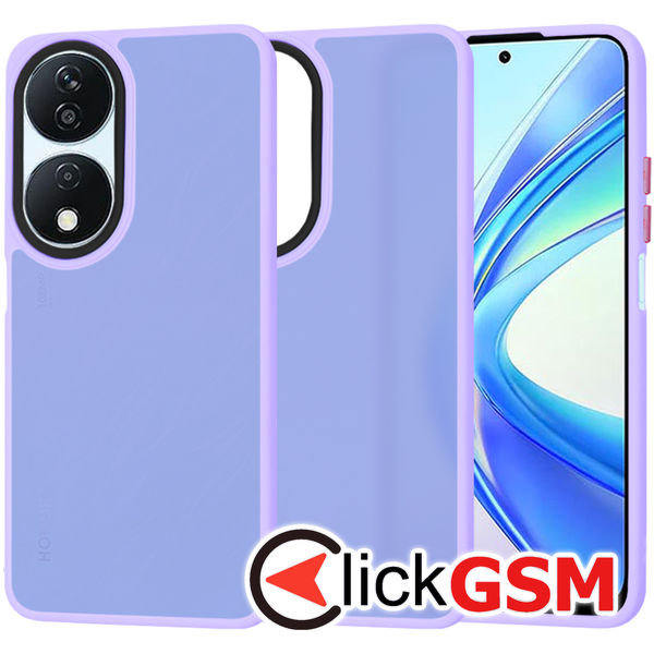 Techsuit - HaloFrost Series - Honor X7b / X7b 5G / 90 SMART - Light Purple