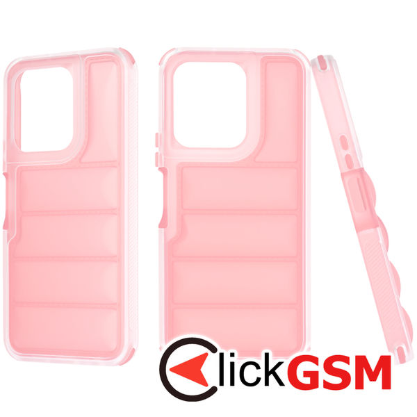 Techsuit - Wave Shield - Honor X6 / X8 5G / 70 Lite - Pink