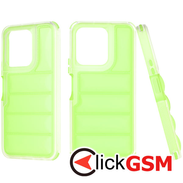 Techsuit - Wave Shield - Honor X6 / X8 5G / 70 Lite - Green