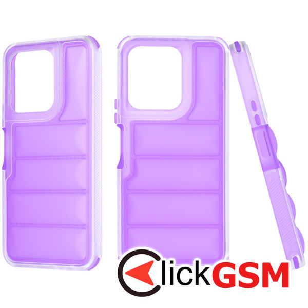 Techsuit - Wave Shield - Honor X6 / X8 5G / 70 Lite - Violet