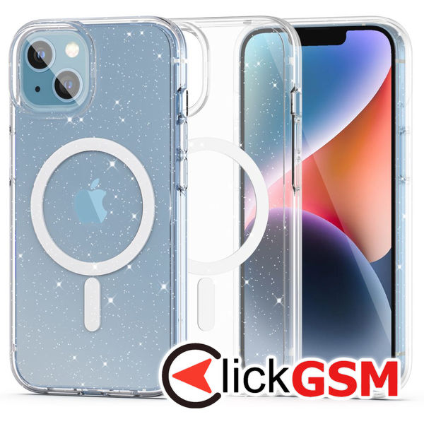 Techsuit - SparkleSkin MagSafe Series - iPhone 14 - Clear