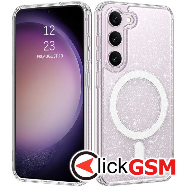 Techsuit - SparkleSkin MagSafe Series - Samsung Galaxy S23 Plus - Clear