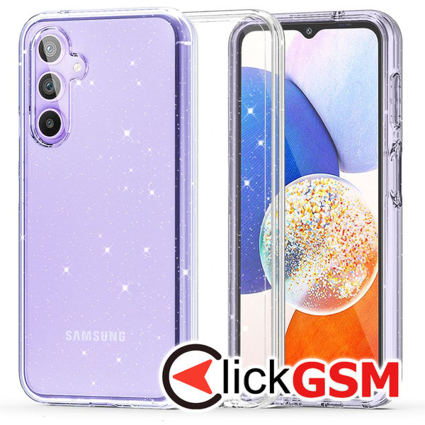 Techsuit - SparkleSkin Series - Samsung Galaxy A14 4G / A14 5G - Clear