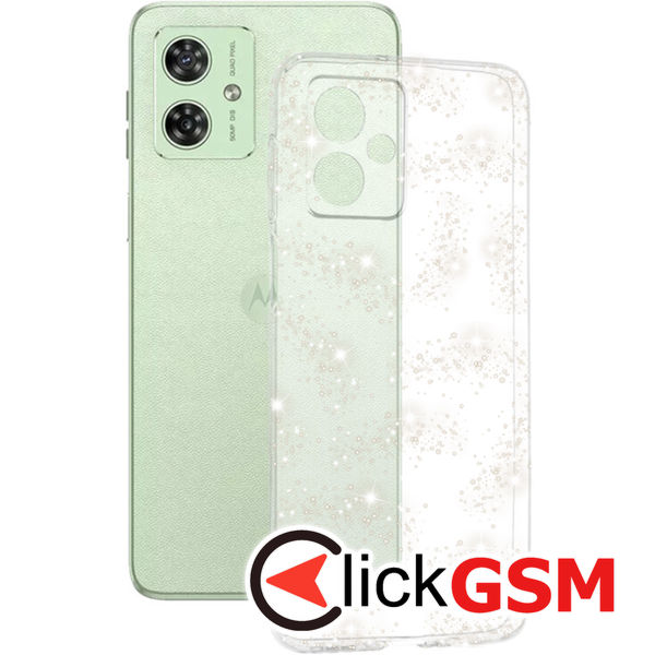 Techsuit - SparkleSkin Series - Motorola Moto G54 - Clear