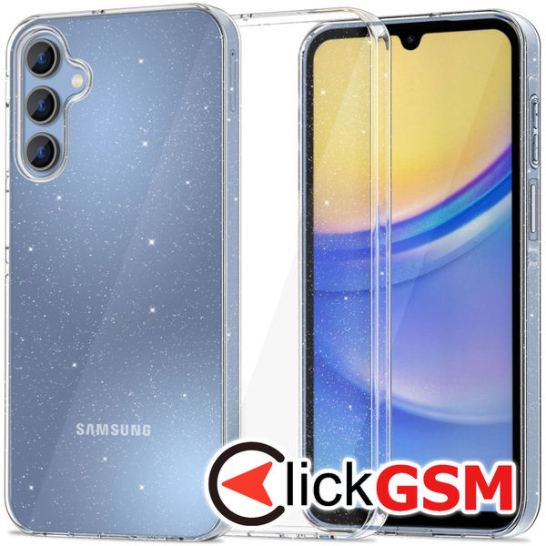 Techsuit - SparkleSkin Series - Samsung Galaxy A15 4G / A15 5G - Clear