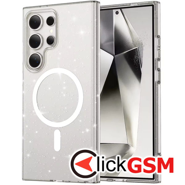 Techsuit - SparkleSkin MagSafe Series - Samsung Galaxy S24 Ultra - Clear