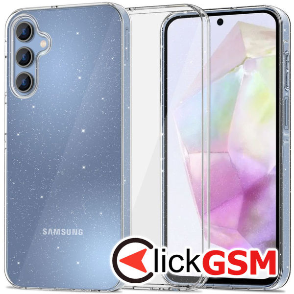 Techsuit - SparkleSkin Series - Samsung Galaxy A35 5G - Clear